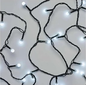 Външна LED гирлянда 80xLED/8 функции 13m студено бяла IP44