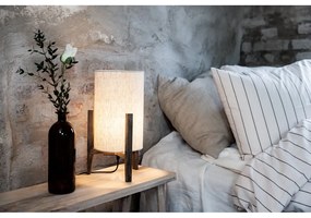 Бежова настолна лампа с текстилен абажур (височина 39 cm) Eruca – Markslöjd