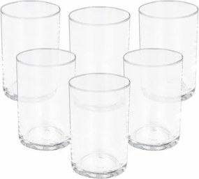 Комплект стъклени чаши 6 бр. 100 мл
