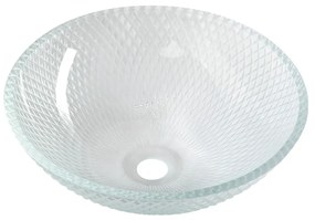 Стъклена кръгла мивка ø 42 cm Puketa – Sapho