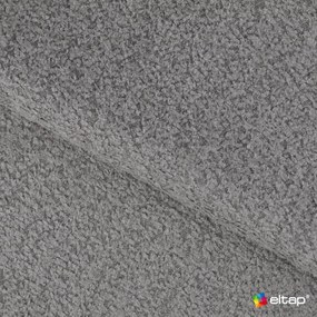 Сив разтегателен диван от букле 256 cm Cotonn – ELTAP