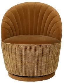 Фотьойл от кафяво кадифе Madison - Dutchbone