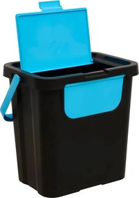 Комплект от 3 коша за разделно събиране 5five, Пластмаса, 24 l