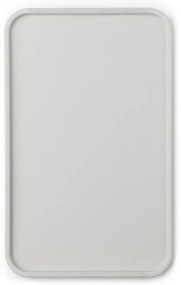 Дъска за рязане и сервиране Brabantia Tasty+ 1003308, 40x25 см, Нехлъзгаща се, Лесна за почистване, Светлосив