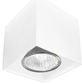 Brosline 1075 - Точково осветително тяло CAGE 1xGU10/10W/230V бяло