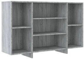 813066 vidaXL Сайдборд, сив сонома, 120x30x75 см, инженерно дърво