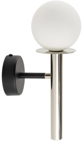 Аплик DAISY 1xG9/12W/230V лъскав хром/черен/бял