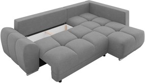 Ъглов диван Forrest-Сив-Ляв