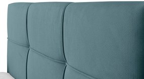 Тапицирано легло Manhattan-Petrol-110 x 200-Με μηχανισμό ανύψωσης