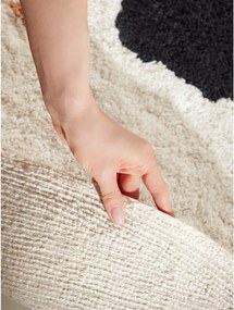 Кремав памучен детски килим подходящ за пране/ръчно изработен 120x137 cm Snuggle Nienchen – Hanse Home