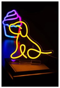 Жълта бебешка лампа Sitting Dog – Leitmotiv