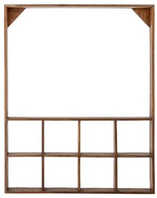 Стенен рафт на няколко нива от рециклирано дърво в естествен цвят 10 cm Marino – Bloomingville