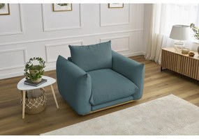 Синьо кресло Ernest – Bobochic Paris