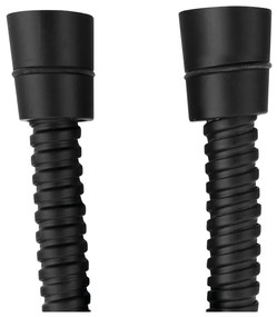 Матово черен душ маркуч от неръждаема стомана Powerflex – Sapho