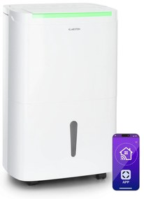 Klarstein DryFy Connect 50 Smart Изсушител за въздух WiFi Компресор 50л / д 45-55 м² Бял
