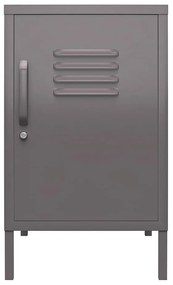 Сиво метално нощно шкафче Bradford – Støraa