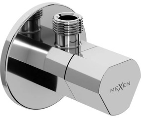 Mexen T ъглов клапан за батерия 1/2"x3/8", хром - 79973-00