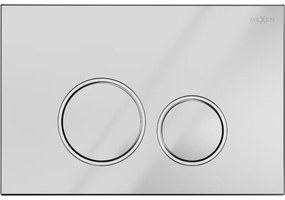 Mexen Fenix 05 бутон за промиване, лъскав хром - 600501