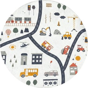 Детско килимче за игра подходящо за пране ø150 cm World Around Me – Mila Home