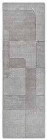 Сива ръчно изработена вълнена пътека 80x250 cm Charlotte – Villeroy&amp;Boch