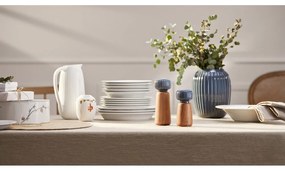 Мелничка за подправки от дъбово дърво с антрацитен детайл от порцелан Hammershoi, височина 13 см Hammershøi - Kähler Design