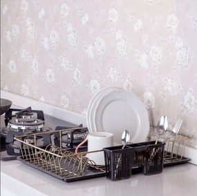 Сушилник Tekno Tel KB 003, 49х38х9 см, 1 ниво, златисто