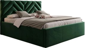 Тапицирано легло Azzuro-Prasino Skouro-140 x 200