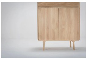 Масивен дъбов скрин Fawn - Gazzda