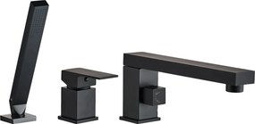 Смесител за вана Rea Glen Black Three-pieces
