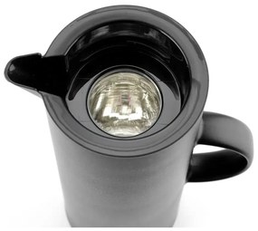 Черна термокана от неръждаема стомана , 1 л - Hendi