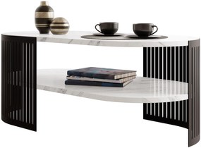 Холна маса Fikoli II-Бял мрамор