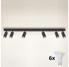 Brilagi - LED димируемо точково осветително тяло SELE 6xGU10/6,5W/230V антрацит