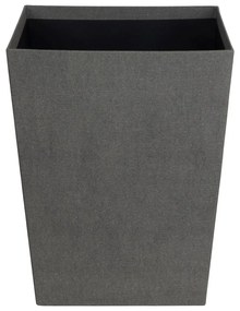 Сиво офис кошче за боклук Sofia Canvas Paper Laminate – Bigso