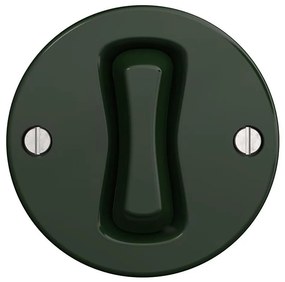 Kliklap - Ретро еднополюсен ключ без рамка №1 зелен