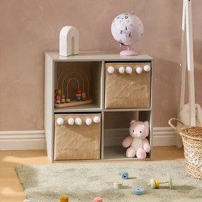 Детски модул atmosphera Mix, Зелен, 63.6×30×63.6 cm, MDF