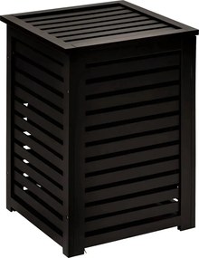 Кош за пране 5five Sicela, Бамбук, 65 L - Черен