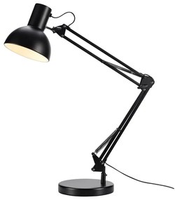 Черна настолна лампа Architect - Markslöjd