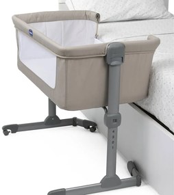 CHICCO Мини кошара - кошче с падаща преграда NEXT 2 ME ESSENTIAL BEIGE