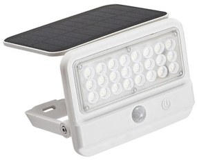Rabalux 77090 - LED соларен стенен фенер FLAXTON LED/7W/3,7V IP54 бял