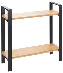WENKO 53029100 - Полица LOU 32x33 см черна/кафява