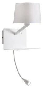Redo 01-1807 - LED Стенна лампа TOMO 1xE27/42W/230V+1xLED/3W