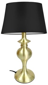 Настолна лампа в черно и златисто (височина 40 cm) Prima Gold - Candellux Lighting