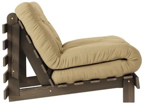 Фотьойл в бежово и горчица Roots - Karup Design