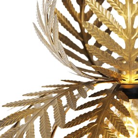 Винтидж висяща лампа златни пера - Botanica