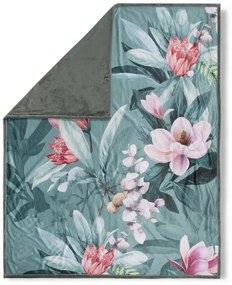 Зелено двустранно одеяло , 130 x 160 cm Parler - Descanso