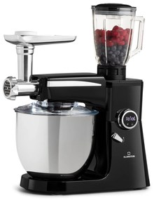 Klarstein Renata Rossa, кухненски робот, 3 в 1 2000 W / 2,7 PS, 10 литра, неръждаема стомана, без BPA