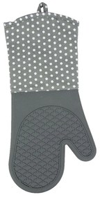 Комплект от 2 сиви силиконови ръкавици за фурна - Wenko