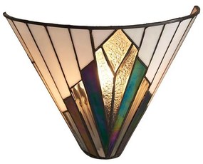 Endon 63940 - Стенно осветително тяло Tiffany ASTORIA 1xE14/40W/230V