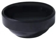 Меламинова сосиера стакабъл черна 5,5x5,5см (K-4000)AN - Alkan