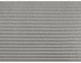 Сиво двойно тапицирано легло с място за съхранение с включена подматрачна рамка 180x200 cm Jade – Bobochic Paris